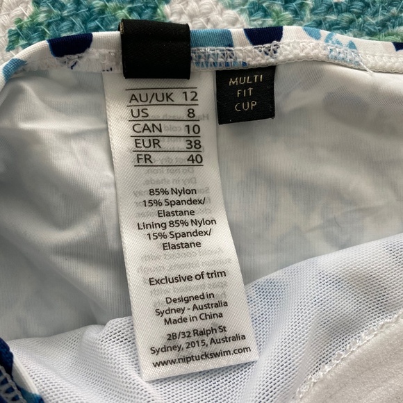 NWT Nip Tuck Petal Plunge Isla One Piece Size 8 - Picture 14 of 14